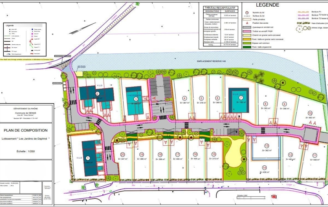 Annonces MEYZIEU : Terrain | GENAS (69740) | 0 m2 | 240 000 € 